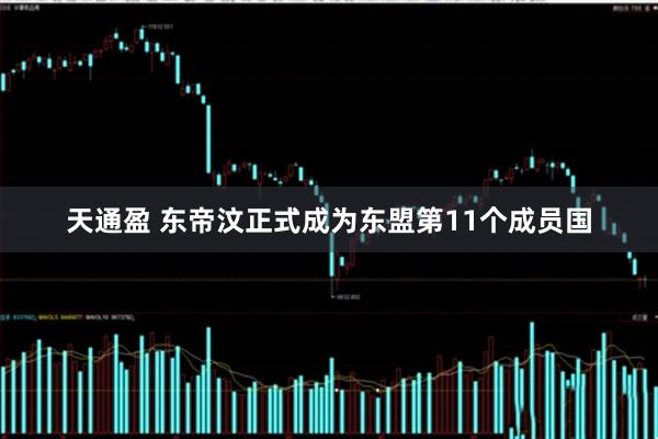 天通盈 东帝汶正式成为东盟第11个成员国