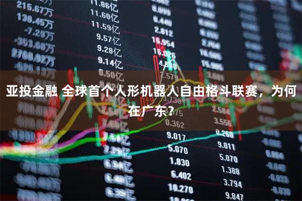 亚投金融 全球首个人形机器人自由格斗联赛，为何在广东？